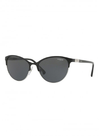 Women's Round Frame Sunglasses - Lens Size: 56 mm