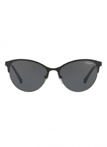 Women's Round Frame Sunglasses - Lens Size: 56 mm