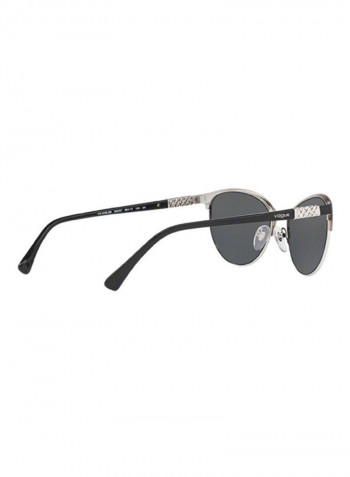 Women's Round Frame Sunglasses - Lens Size: 56 mm