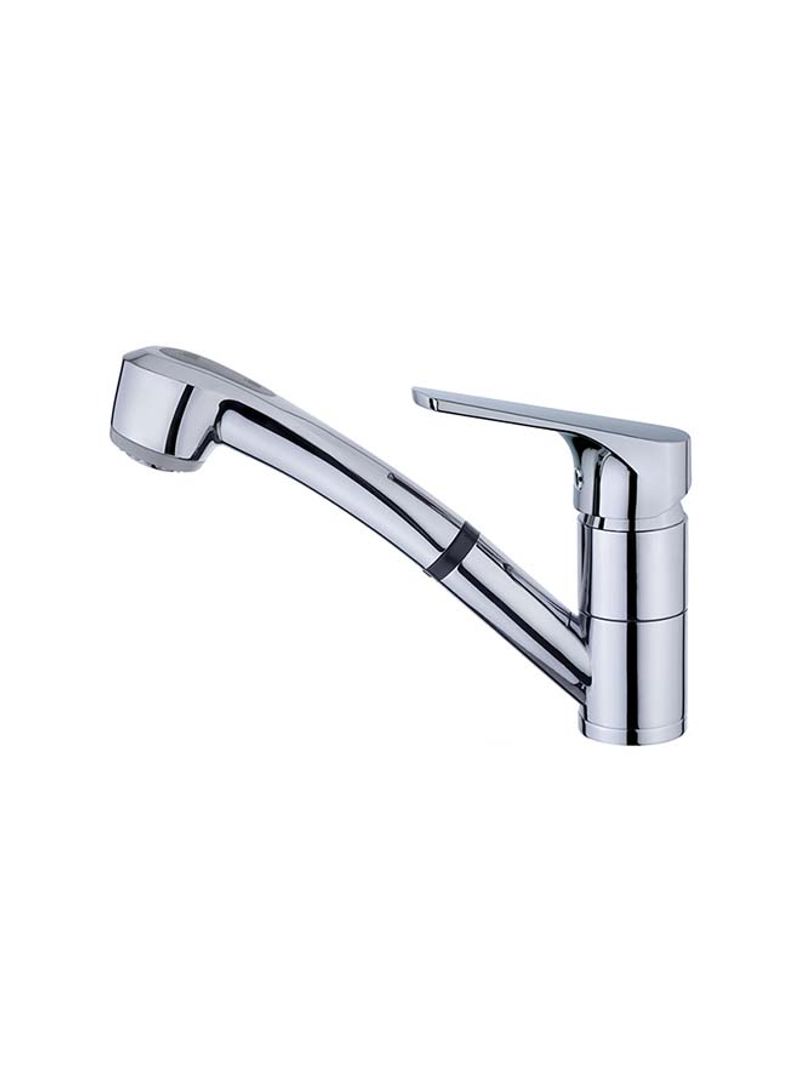 Kitchen Tap Mixer With Pullout Shower Chrome 1cm