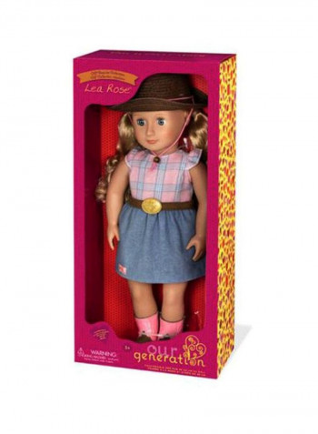 Cowgirl Doll With Skirt 18inch