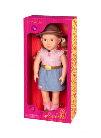 Cowgirl Doll With Skirt 18inch