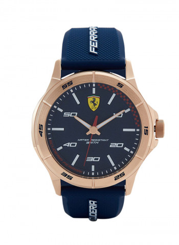 Men's Silicone Strap Analog Watch 830671