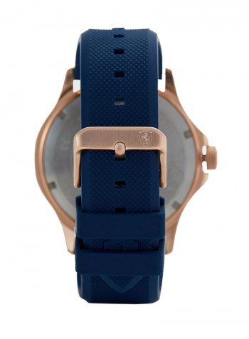 Men's Silicone Strap Analog Watch 830671