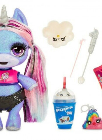 20-Piece Poopsie Glitter Unicorn Surprise Doll 12inch