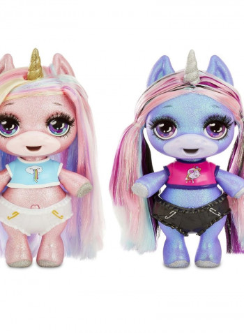 20-Piece Poopsie Glitter Unicorn Surprise Doll 12inch