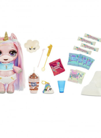 20-Piece Poopsie Glitter Unicorn Surprise Doll 12inch