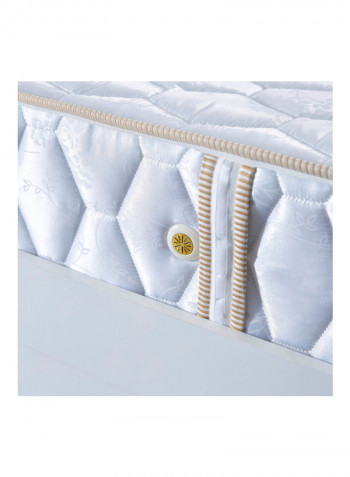 iMagna Single Bonnell Spring Mattress - 90x200x22 cms White Single