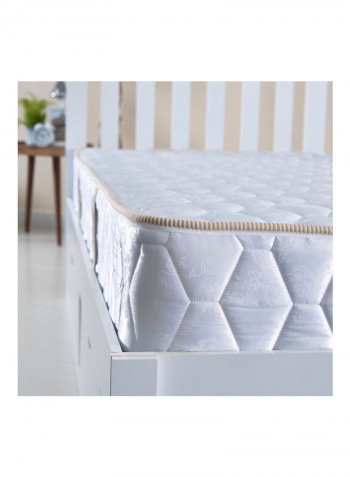 iMagna Single Bonnell Spring Mattress - 90x200x22 cms White Single