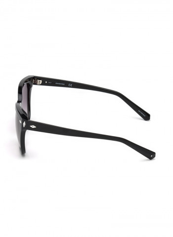 Women's UV Protection Square Sunglasses - Lens Size: 55 mm