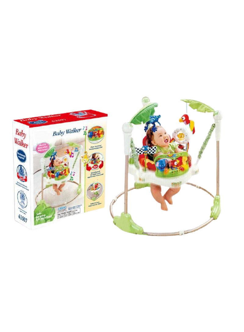 Cradle And Soothe Soft Baby Bouncer With Music And Vibration