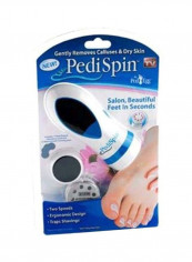 Electric Calluses And Dry Skin Remover Foot File Kit White/Blue/Black