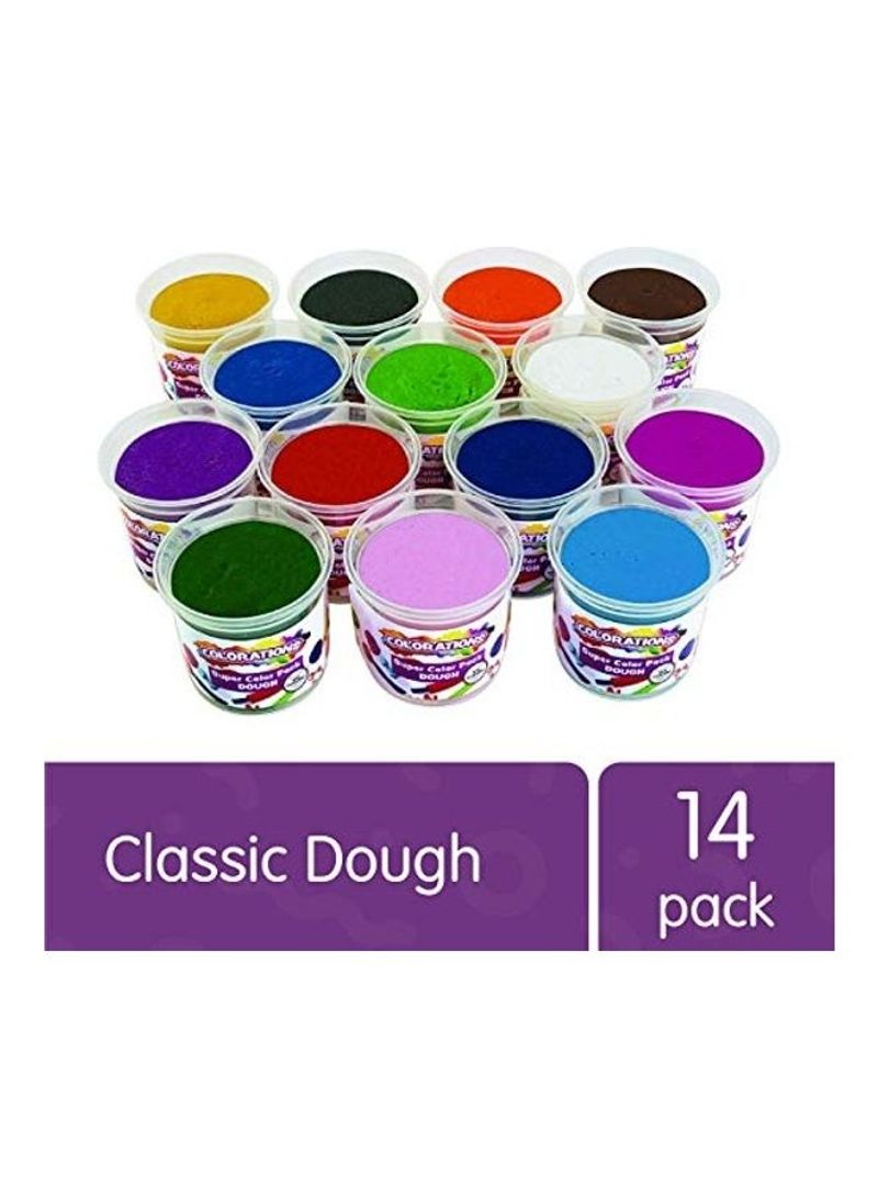 Pack Of 14 Classic Dough Tubs