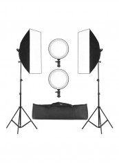 LED Professinal Photography Light Set Black/White