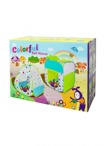 Colorful Play House With 100-Piece Balls