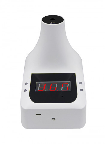 Electronic Temperature Detector White/Black 18cm