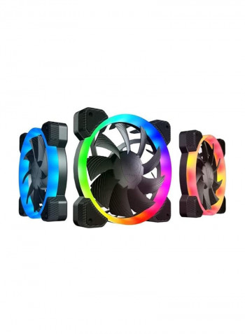Vortex Rgb Spb 120 Pwm Hdb- Cooling Fans Kit Multicolour