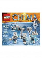 75-Piece Chima Ice Bear Tribe Pack Building Set 70230