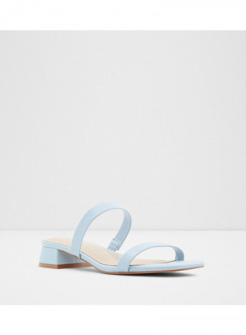 Biliwen Low Heels Sandals Blue