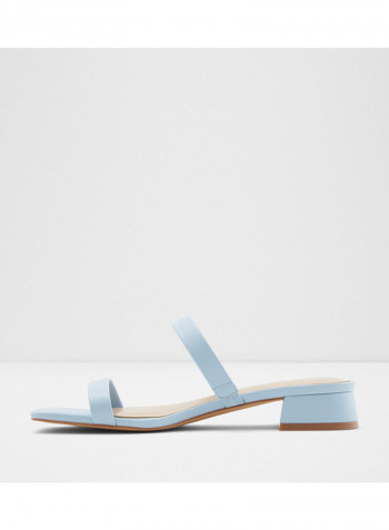 Biliwen Low Heels Sandals Blue