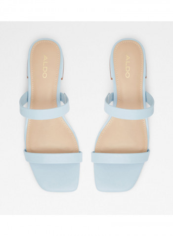Biliwen Low Heels Sandals Blue