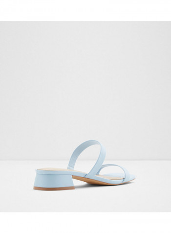 Biliwen Low Heels Sandals Blue