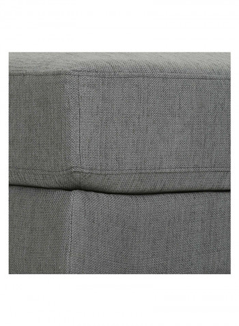 Emotion Ottoman Dark Grey
