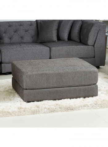 Emotion Ottoman Dark Grey