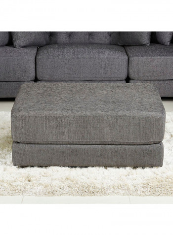 Emotion Ottoman Dark Grey