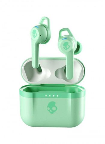 Indy Evo True Wireless Earbuds With Charging Case Pure Mint