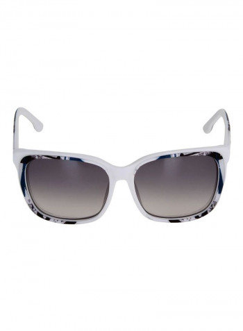 Women's Rectangular Sunglasses - Lens Size: 58 mm