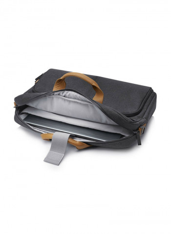 Urban Topload Bag For Laptop Brown/Charcoal Grey