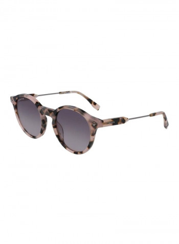 Women's Full Rim Acetate Round Sunglass