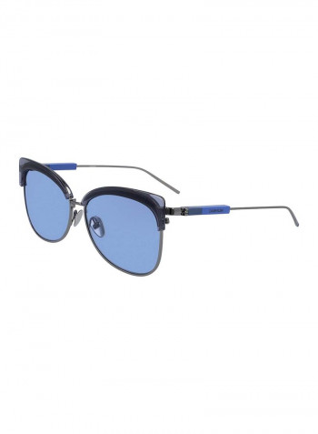 Women's Full Rim Acetate Butterfly Sunglasses - Lens Size: 59 mm