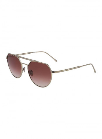 Full Rim Metal Oval Sunglasses - Lens Size: 54 mm
