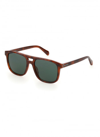 Men's Square Frame Sunglasses - Lens Size: 54 mm