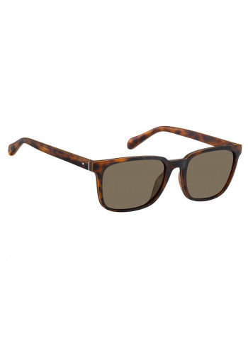 Men's Square Frame Sunglasses - Lens Size: 54 mm