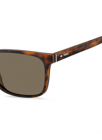 Men's Square Frame Sunglasses - Lens Size: 54 mm