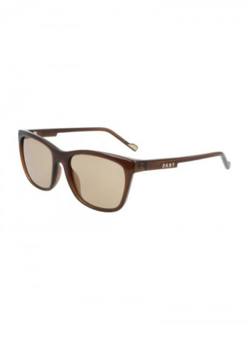Women's Fullrim Metal Modified Rectangle Sunglasses - Lens Size: 55 mm