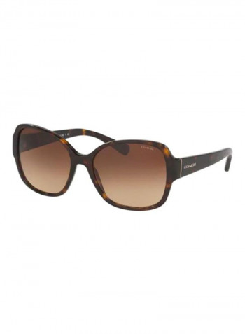 Women's Rectangular Sunglasses - Lens Size: 58 mm