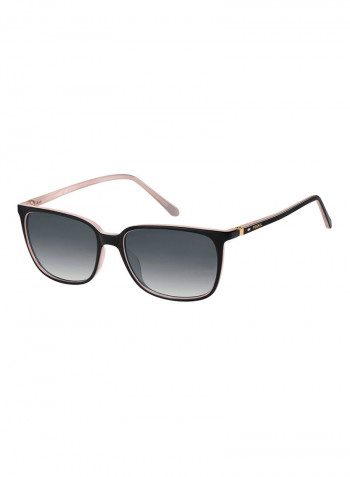 Women's Square Frame Sunglasses - Lens Size: 55 mm