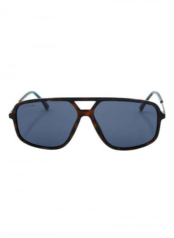 Men's Full-Rim Injected Modified Rectangle Sunglasses - Lens Size: 60 mm