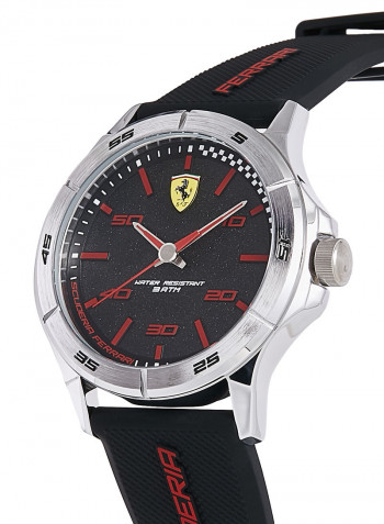 Men's Rubber Strap Analog Watch 830668