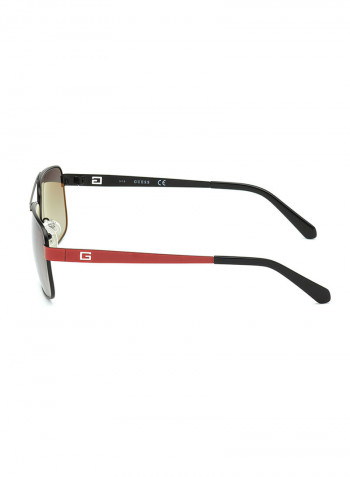 Men's UV Protection Square Sunglasses GU696801Q58