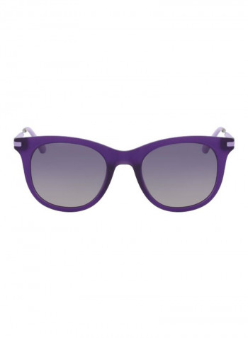 Women's Round Frame Sunglasses - Lens Size: 50 mm