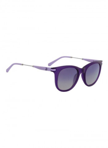Women's Round Frame Sunglasses - Lens Size: 50 mm
