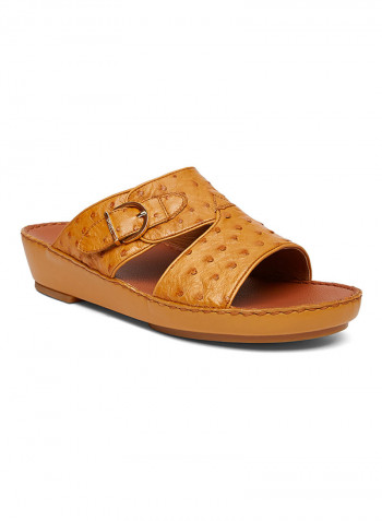 Textured Arabic Sandal Beige