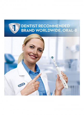 Pro 1000 Power Rechargeable Toothbrush White
