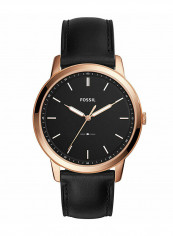 Men's Leather Analog Wrist Watch FS5376