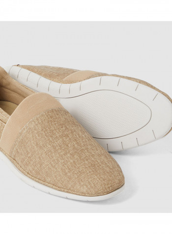 Schoville Flat Espadrille Beige